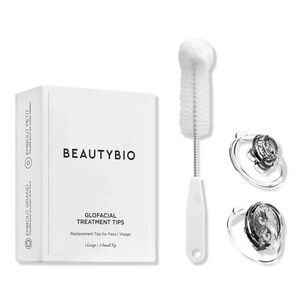 BeautyBio Glofacial Treatment Tips With Cleaning Brush